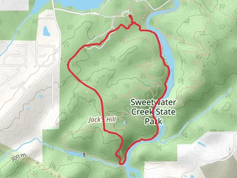 White, Jacs Hill and Red Loop Trail