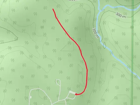 Hikes in Campsite - Ledges State Park Campground