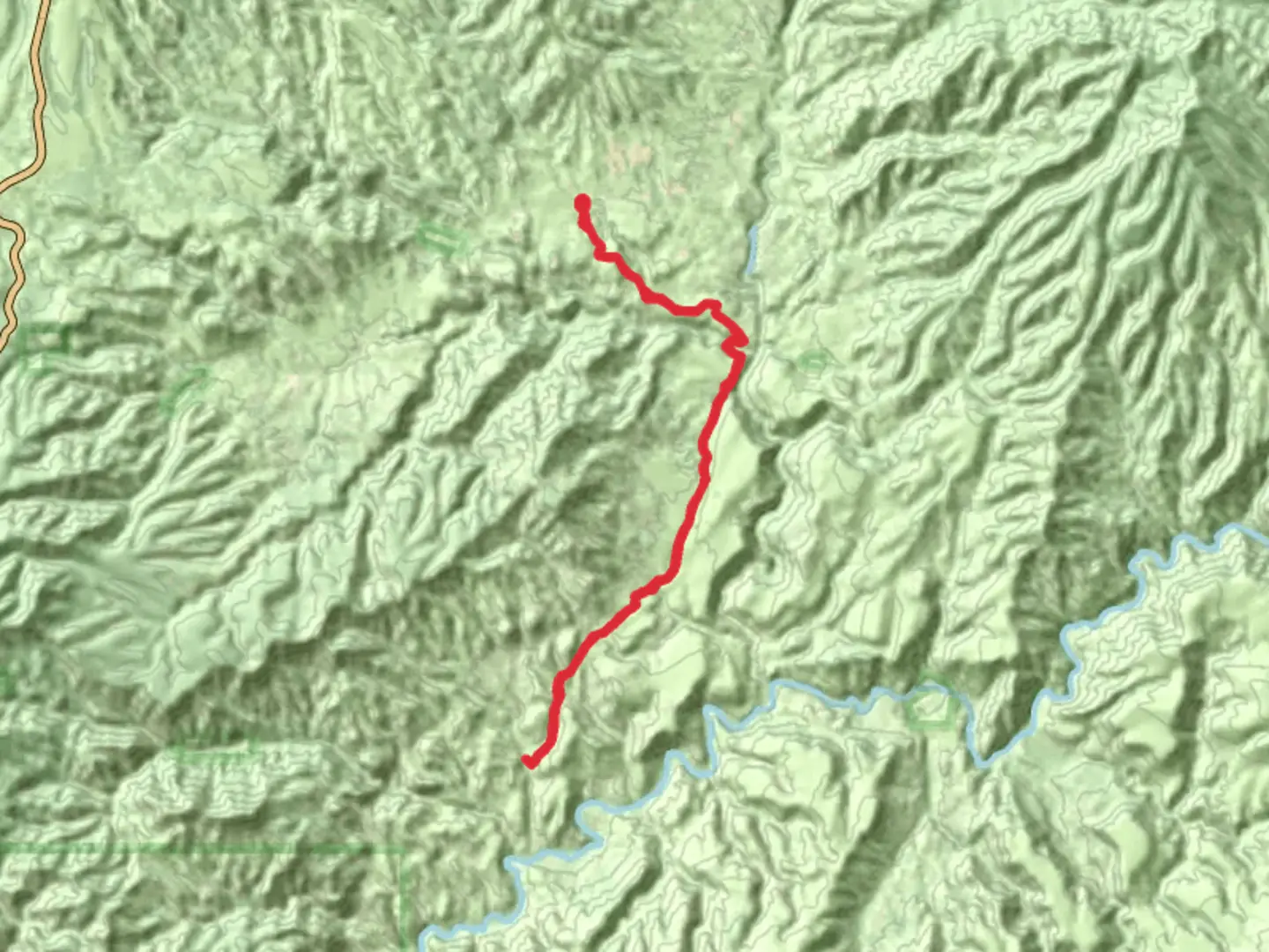 An image depicting the trail Pat Mesa Trail and its surrounding area.