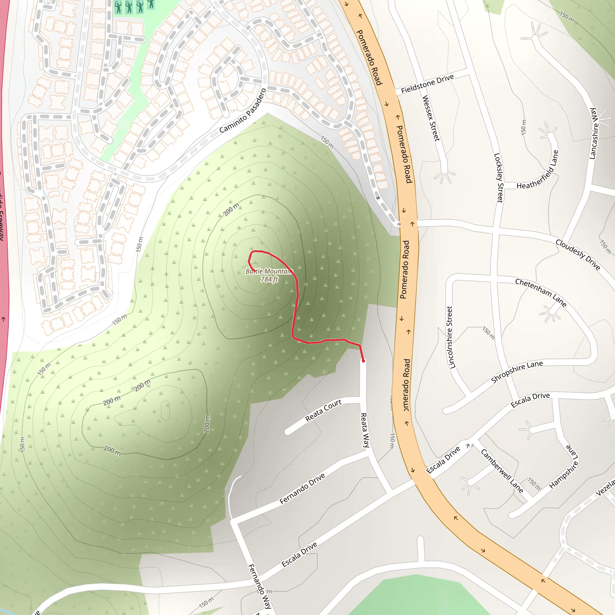 Battle Mountain mobile static map