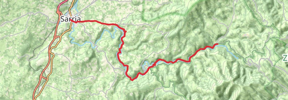 Camino Frances 8-Day Challenging Tour (Hillwalk Tours) stage 3 Map