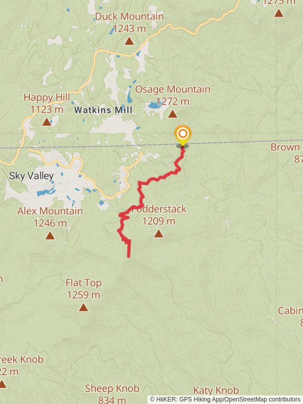 Rabun Bald via Bartram Trail