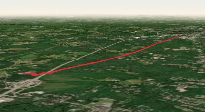 Greenwood Cemetery from Alewive Road