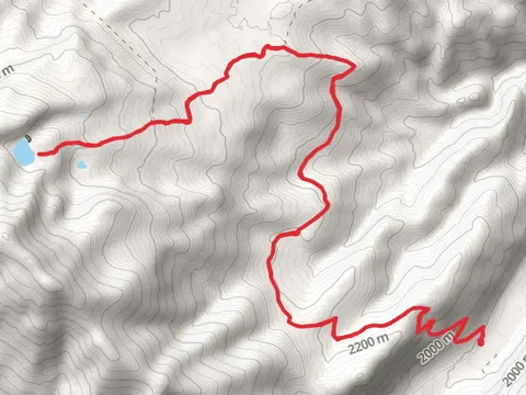 Albro Lake via Patosi