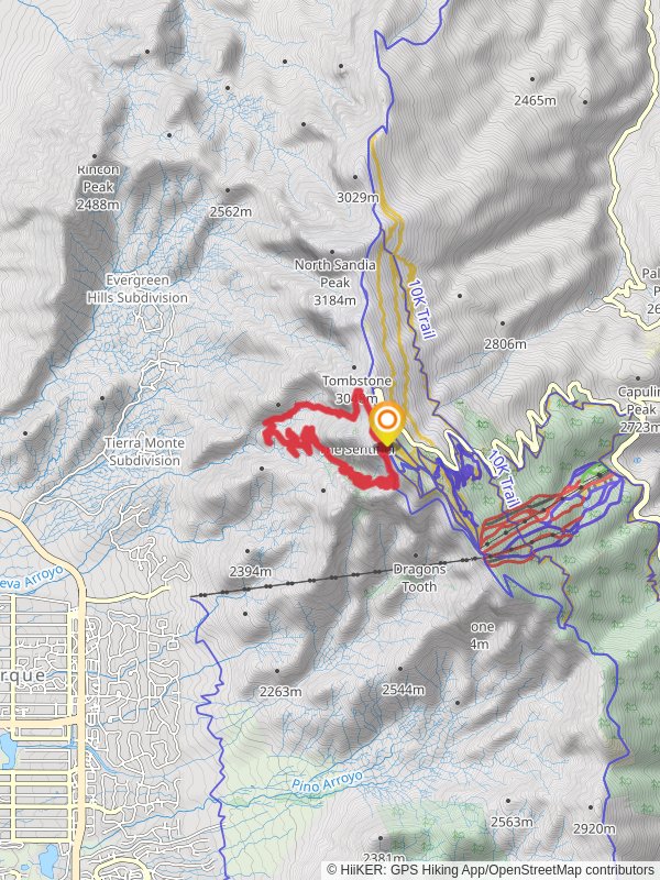 Sandia Crest, La Luz and Chimney Canyon Loop Trail