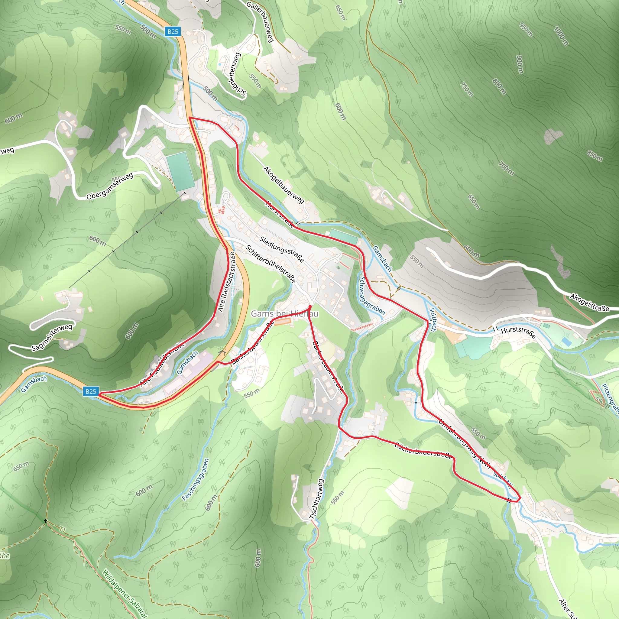 Landler Country Walk - 2 mobile static map