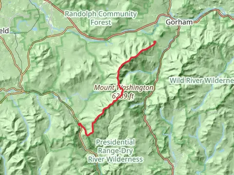 Mount Madison to Adams Five to Mount Franklin