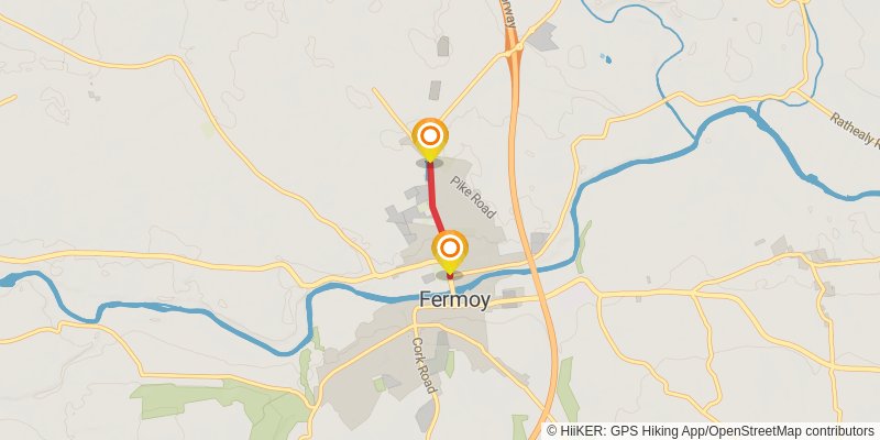 Avondhu Way alt 1 Map