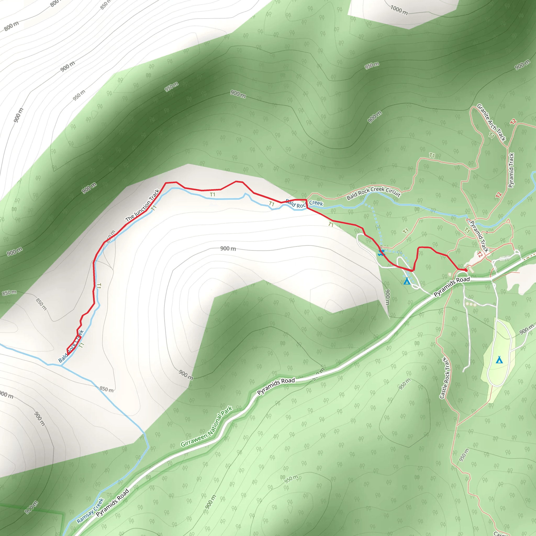 The Junction Walk mobile static map