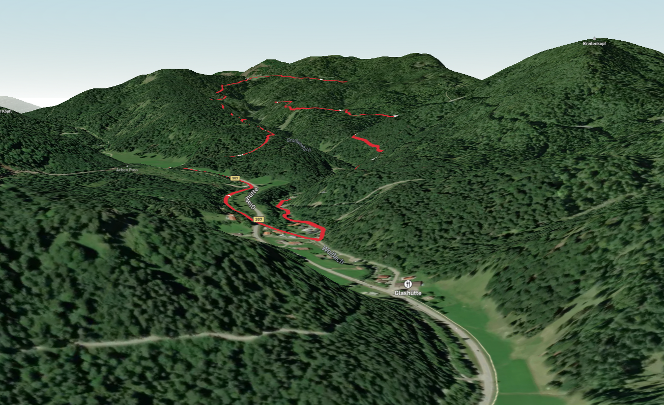 Achenpass and Mitterhütte Loop