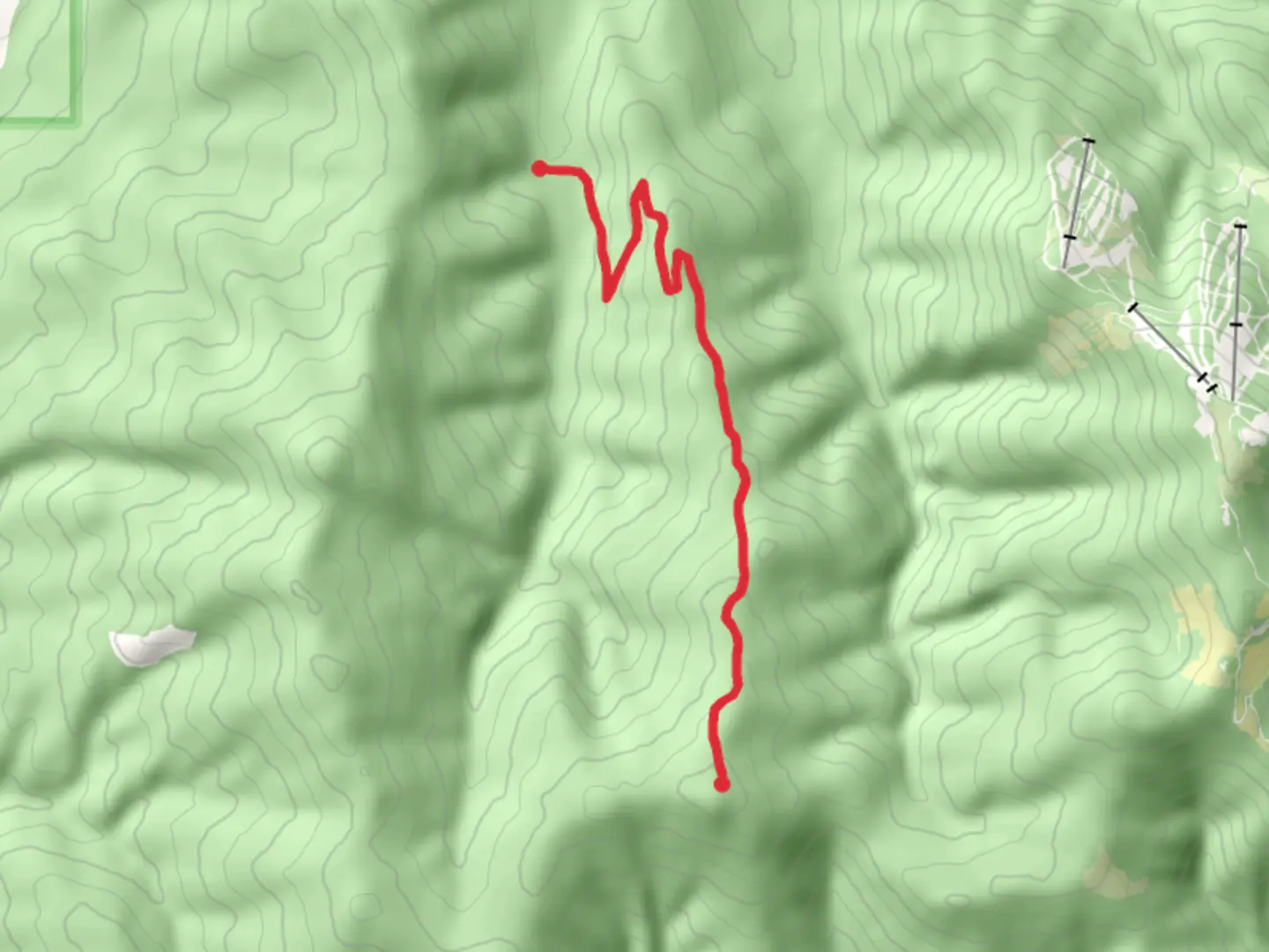 An image depicting the trail Wild Bill - Eagle Mountain Trail and its surrounding area.