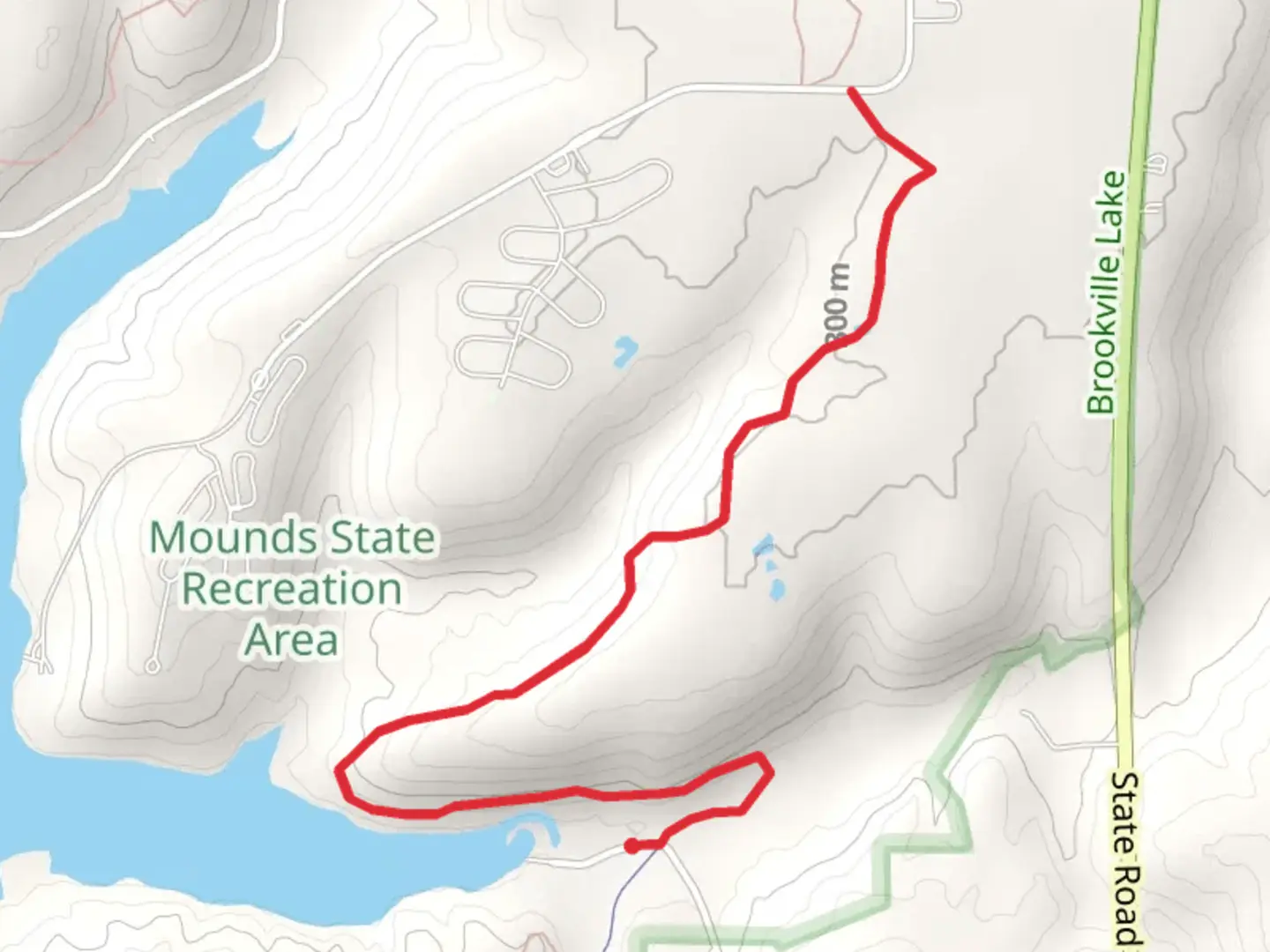 An image depicting the trail Garr Hill Trail and its surrounding area.