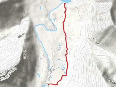 Kootenai Lakes via CDT Trail