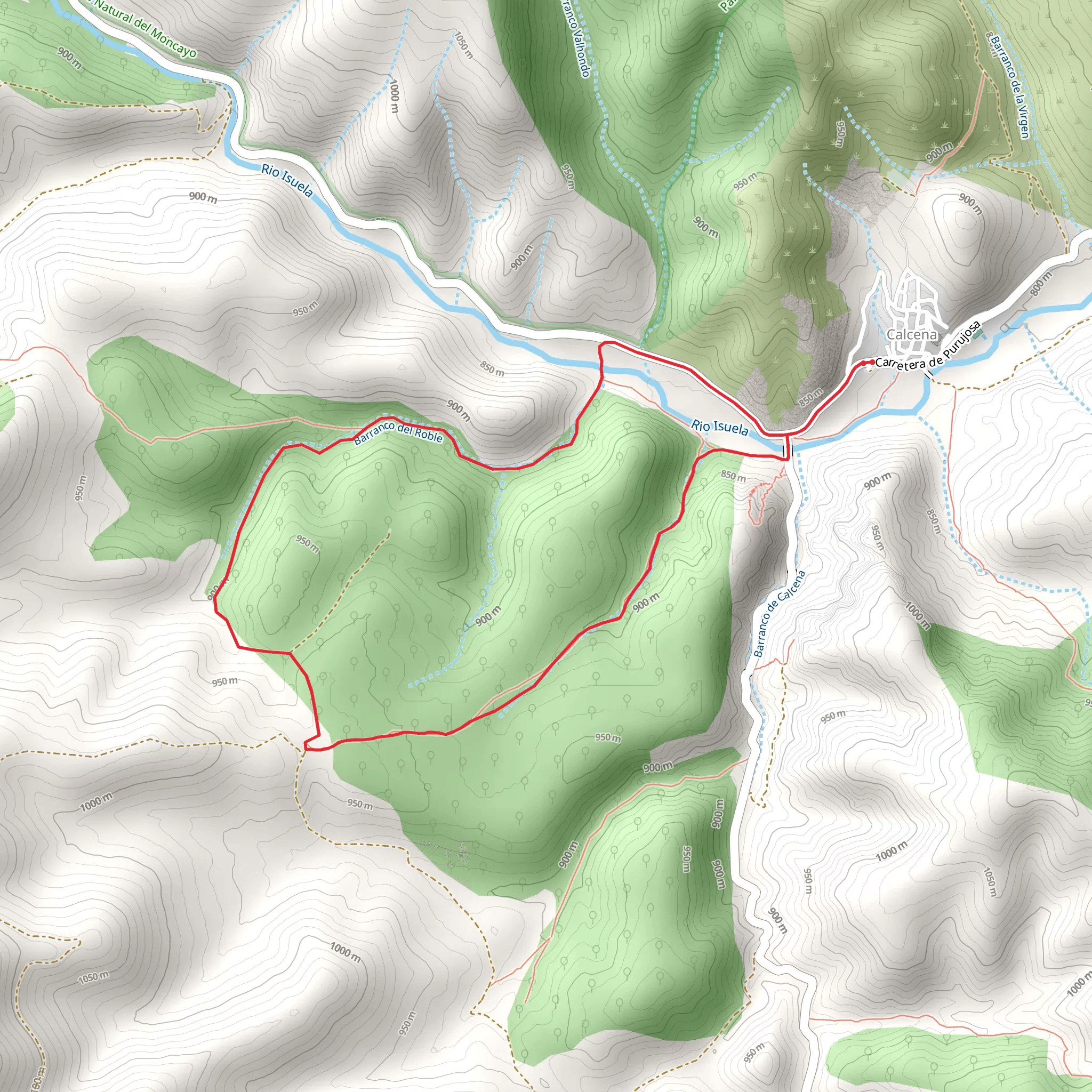 Tour of the Calcena Plain PR Z 6 mobile static map