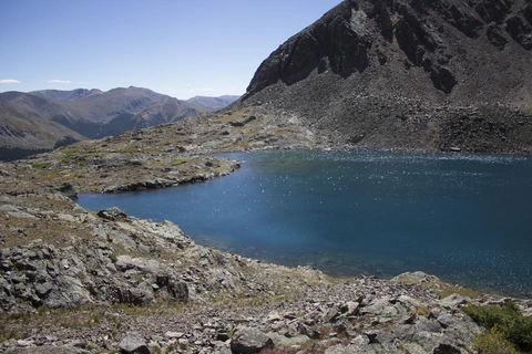 An image depicting the trail Chihuahua Lake Trail and its surrounding area.