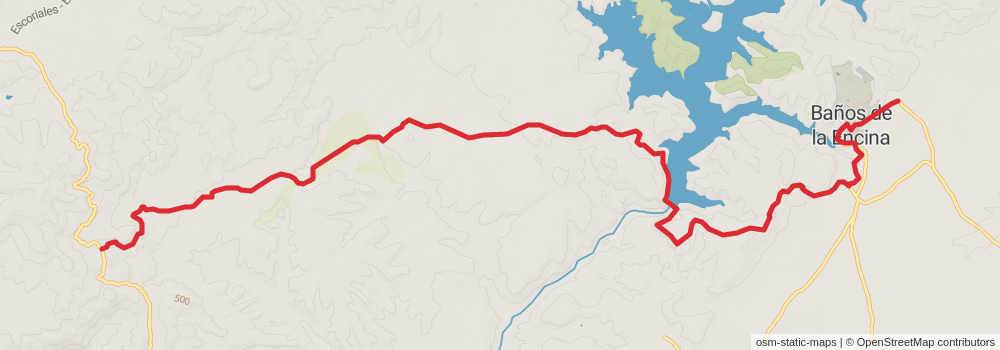 GR 48 - Sierra Morena - Andalusia stage 28 Map
