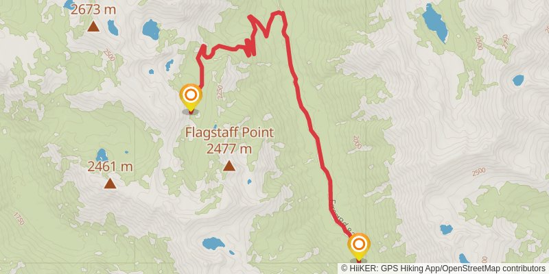 Lostine - Minam Loop stage 4 Map