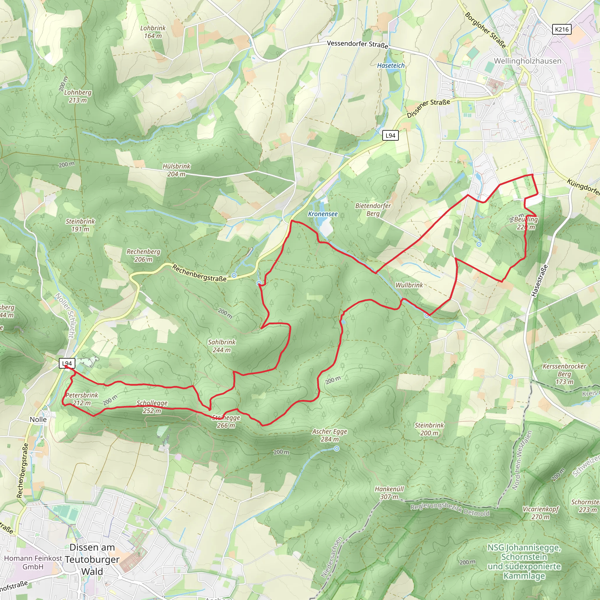 Nolle Loop mobile static map