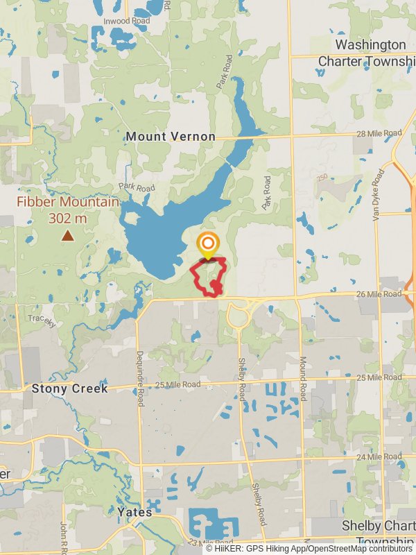 Stony Creek Metropark Trolly Loop Trail