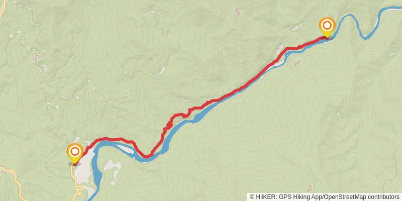 Rouge River Trail stage 4 Map