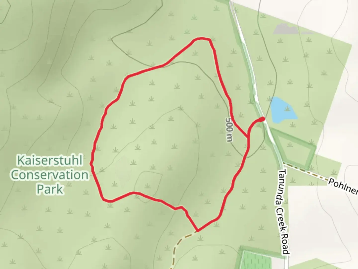 An image depicting the trail Stringybark Trail and its surrounding area.