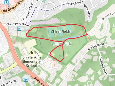 Old Bridge Estates Trail and Chinn Park Loop Trail