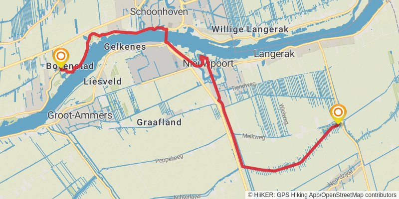 Oeverloperpad stage 6 Map