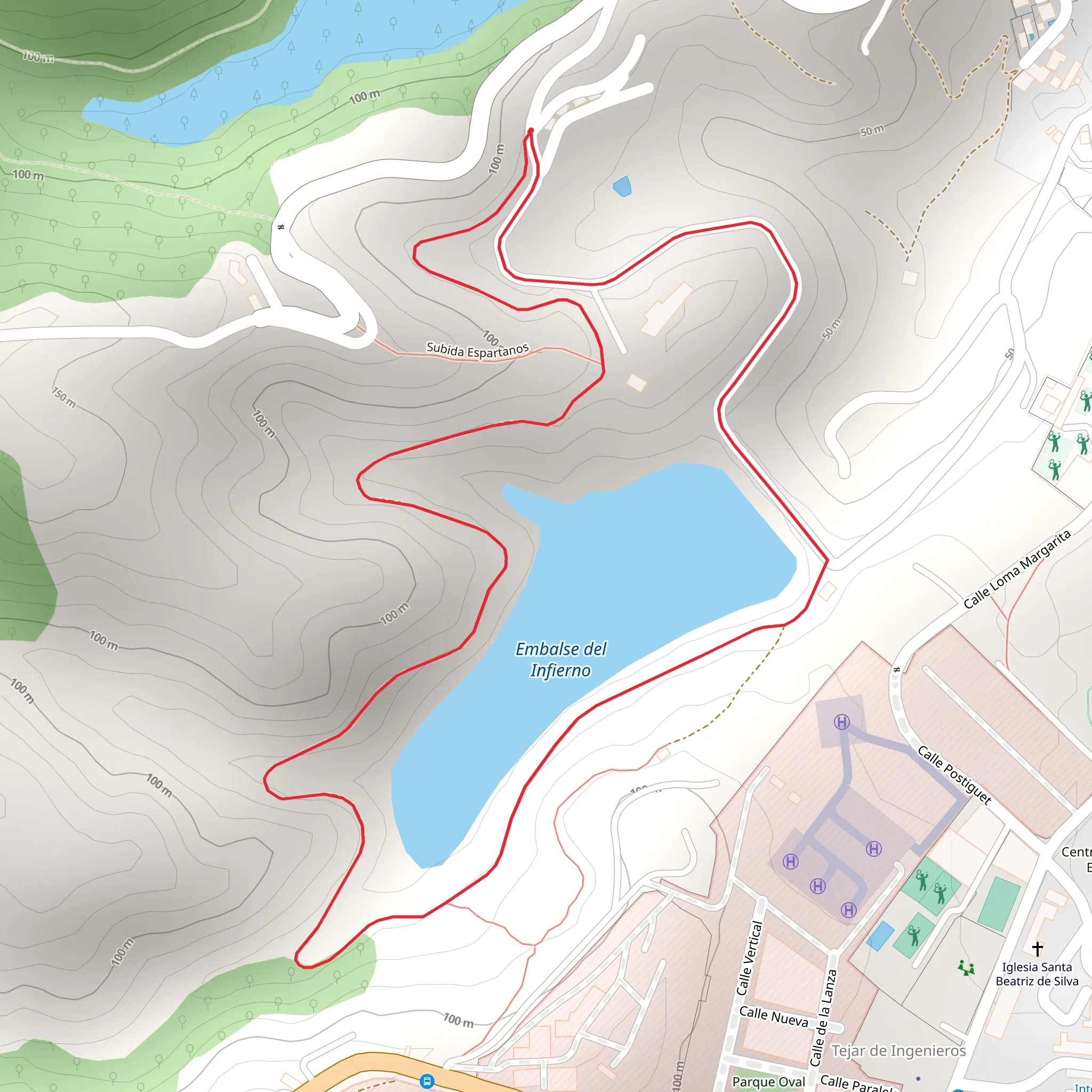 Bypass of the Hell Reservoir SL CE 2 mobile static map
