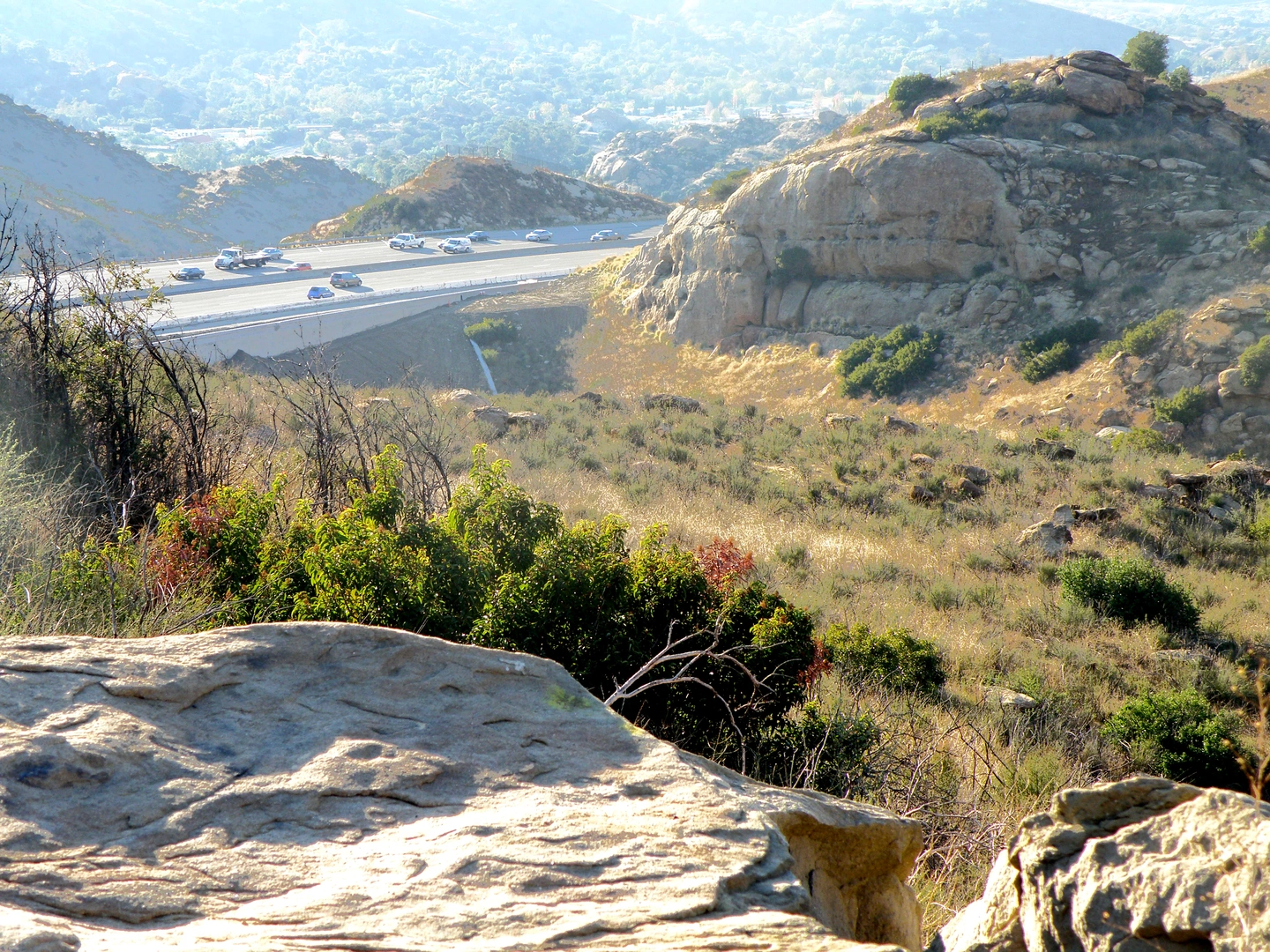 An image depicting the trail Santa Susana Pass Trail and its surrounding area.