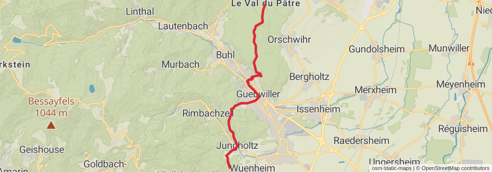 Camino Strasbourg-Saint Jean Pied de Port via Le Puy stage 8 Map