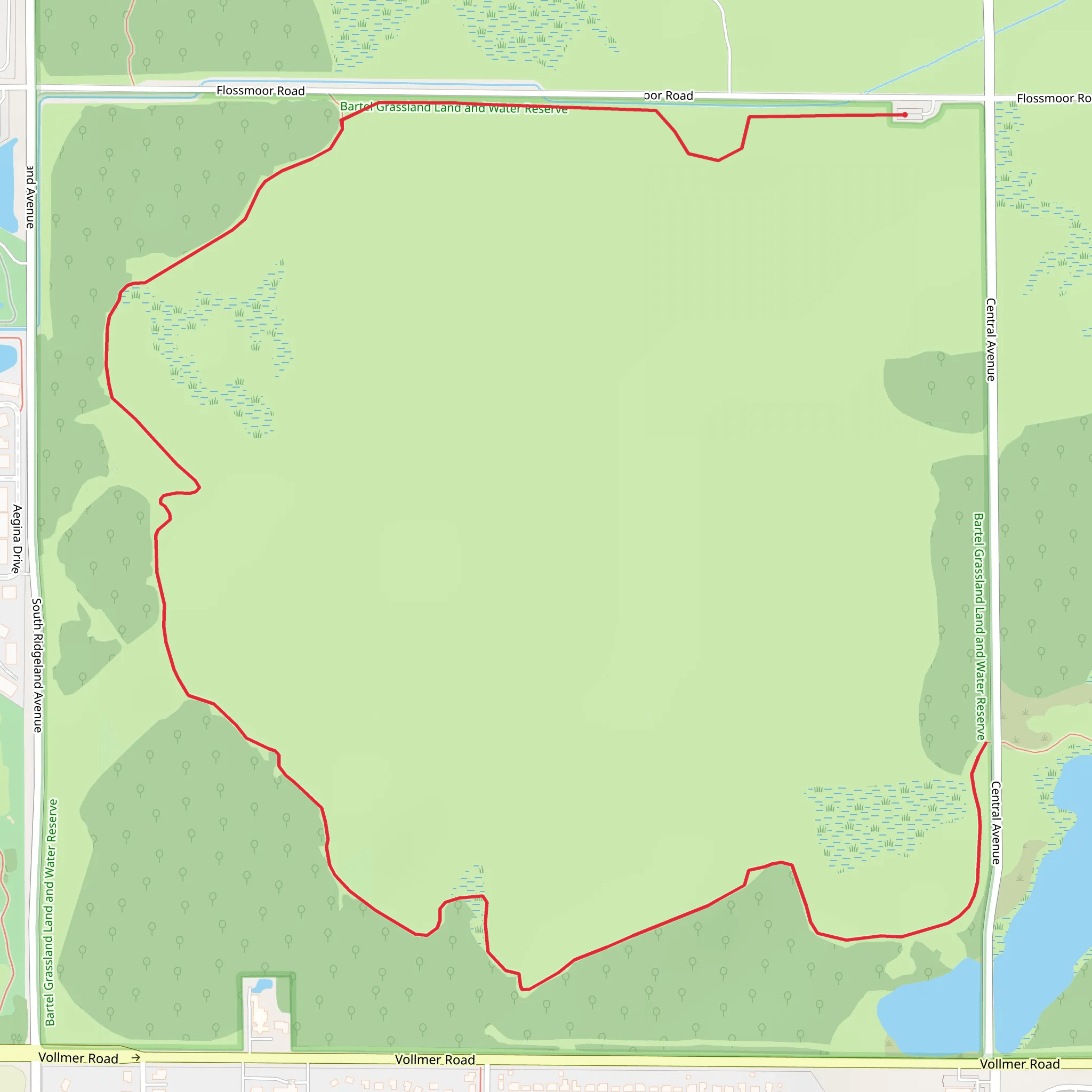 OBT - 5 Short Trail mobile static map
