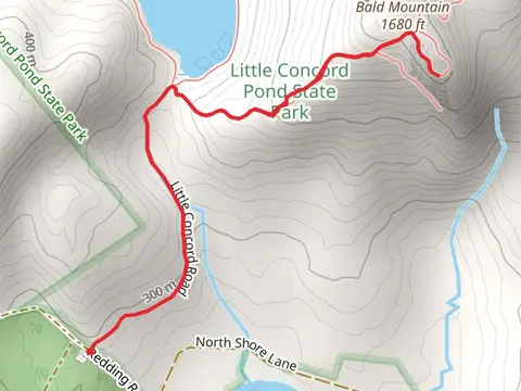 Bald Mountain from Shagg Pond Road