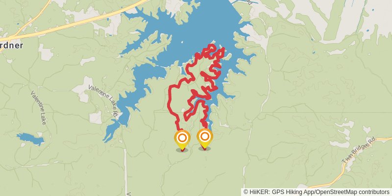 Wild Azalea Trail alt 1 Map