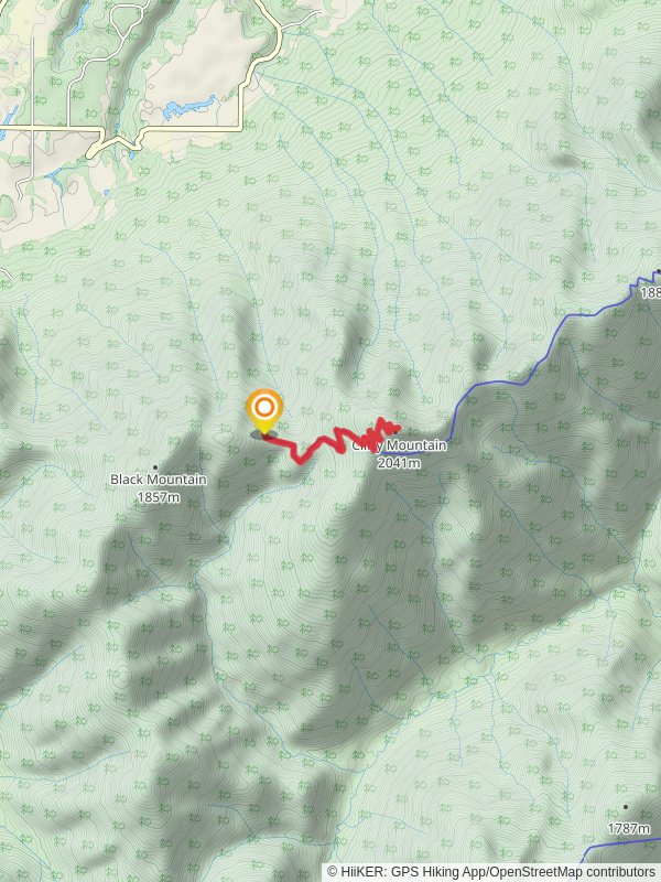 Clifty Mountain via Katka Peak Trail