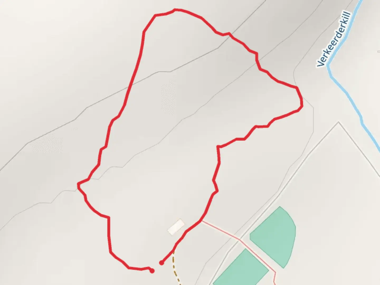 An image depicting the trail Verkeerder kill Loop and its surrounding area.