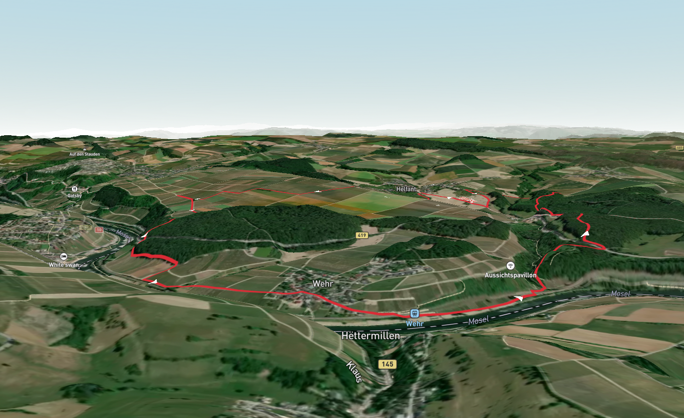 Wehr Loop via Brastwald and Helfantermuhle