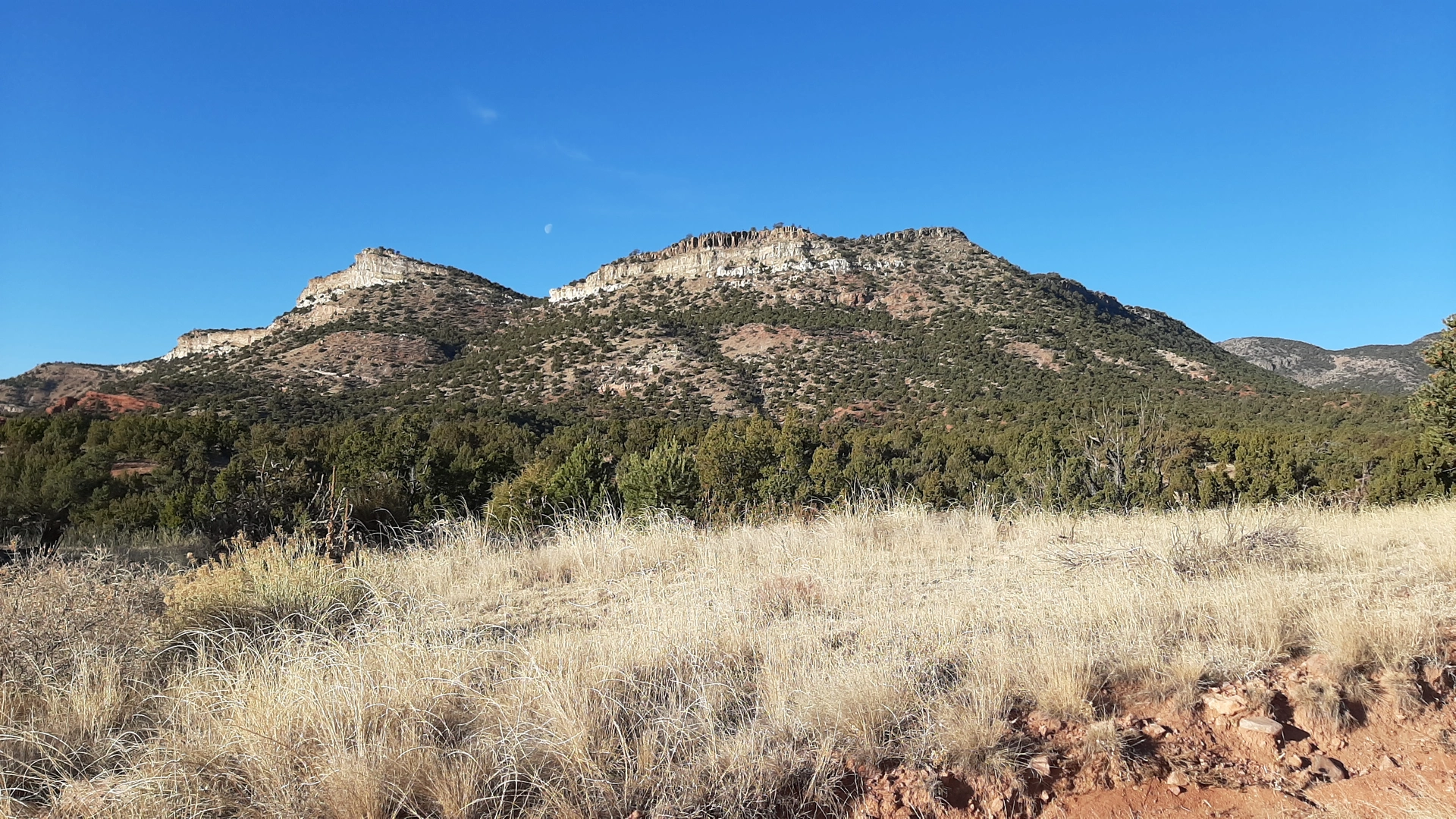 An image depicting the trail Red Canyon Park and its surrounding area.