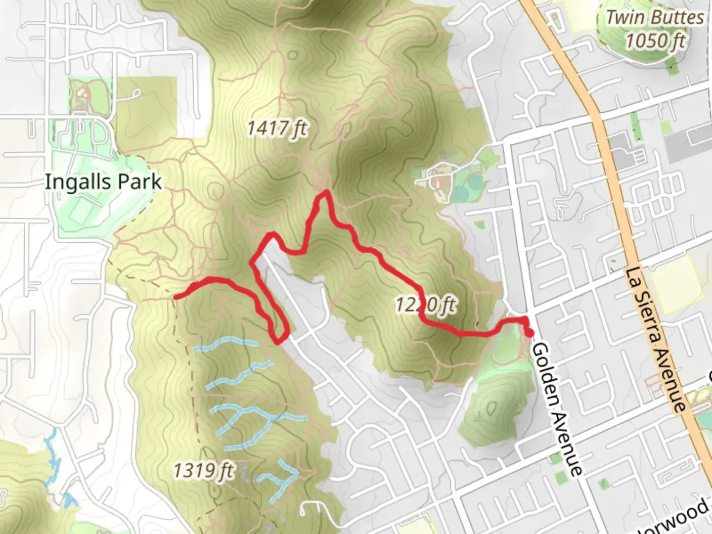 An image depicting the trail Doty Trust Park Out and Back and its surrounding area.