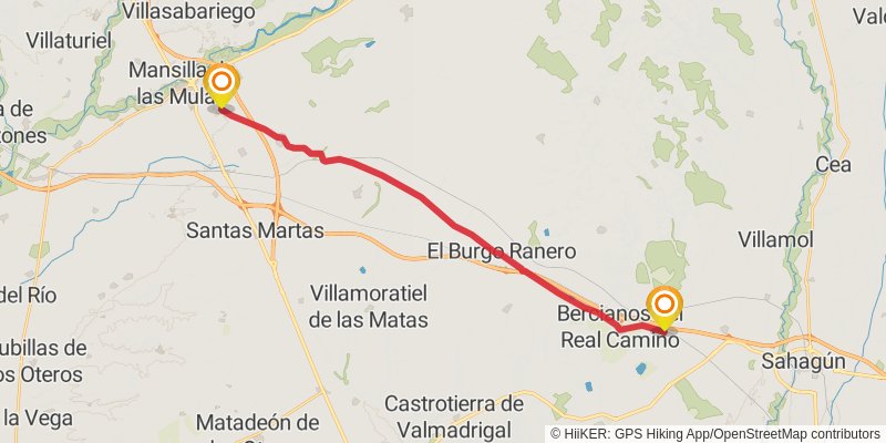 Camino Catalan stage 35 Map