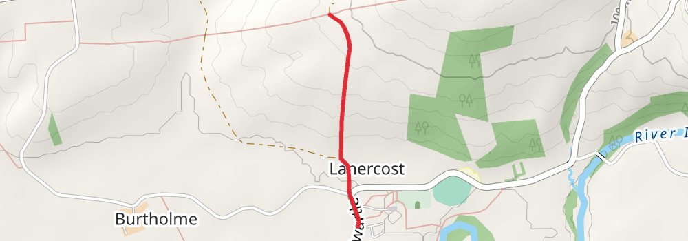Hadrian’s Wall Path (West to East) 5-Day Gentle Tour (Hillwalk Tours) spur 1 Map
