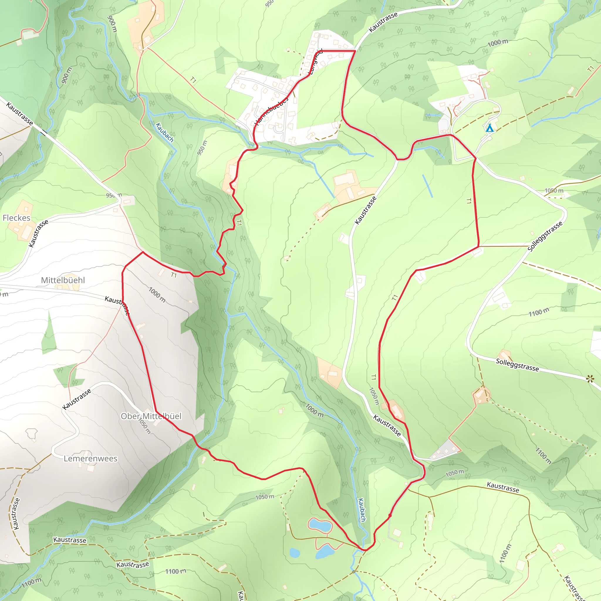 Rondom Kau mobile static map