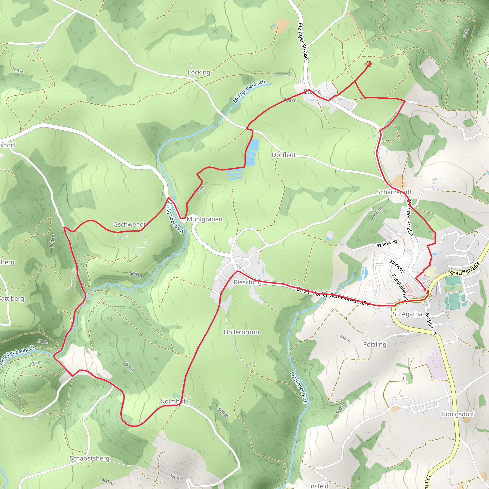 Hammer Mill Tour mobile static map