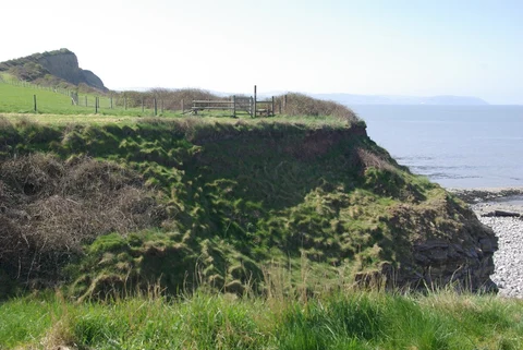 An image depicting the trail East Quantoxhead Loop Walk and its surrounding area.