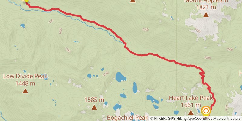 Sol Duc River Trail stage 2 Map