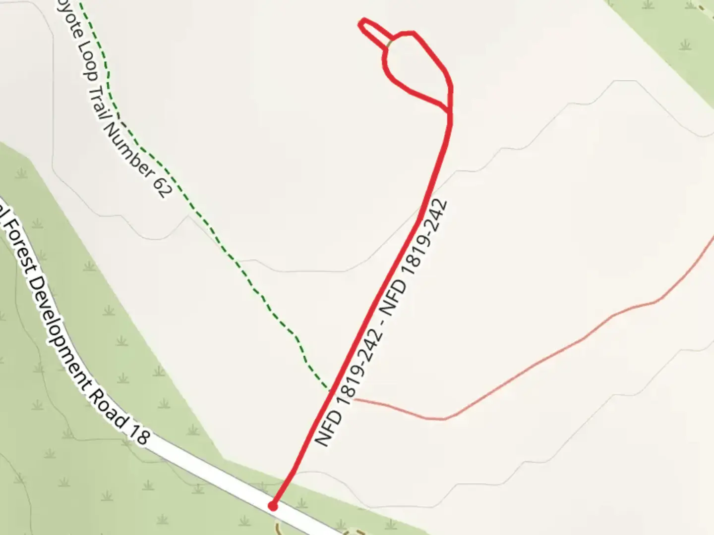 An image depicting the trail Boyd Cave and its surrounding area.