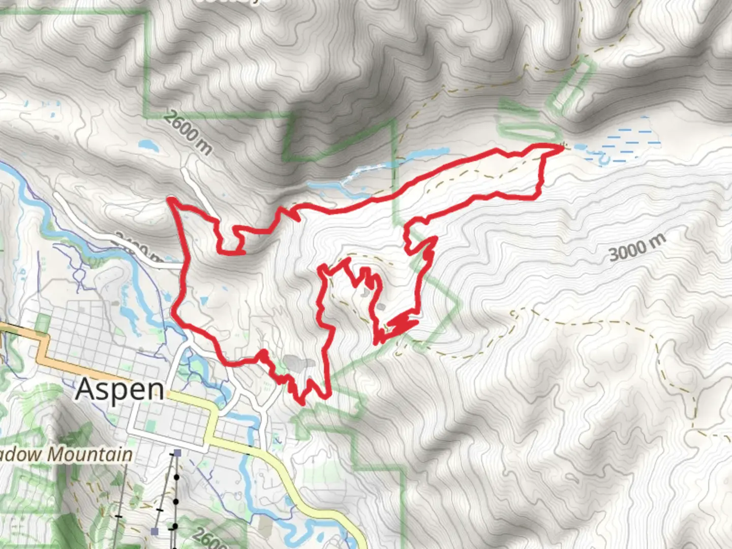 An image depicting the trail BTS and Grand Turk Loop and its surrounding area.