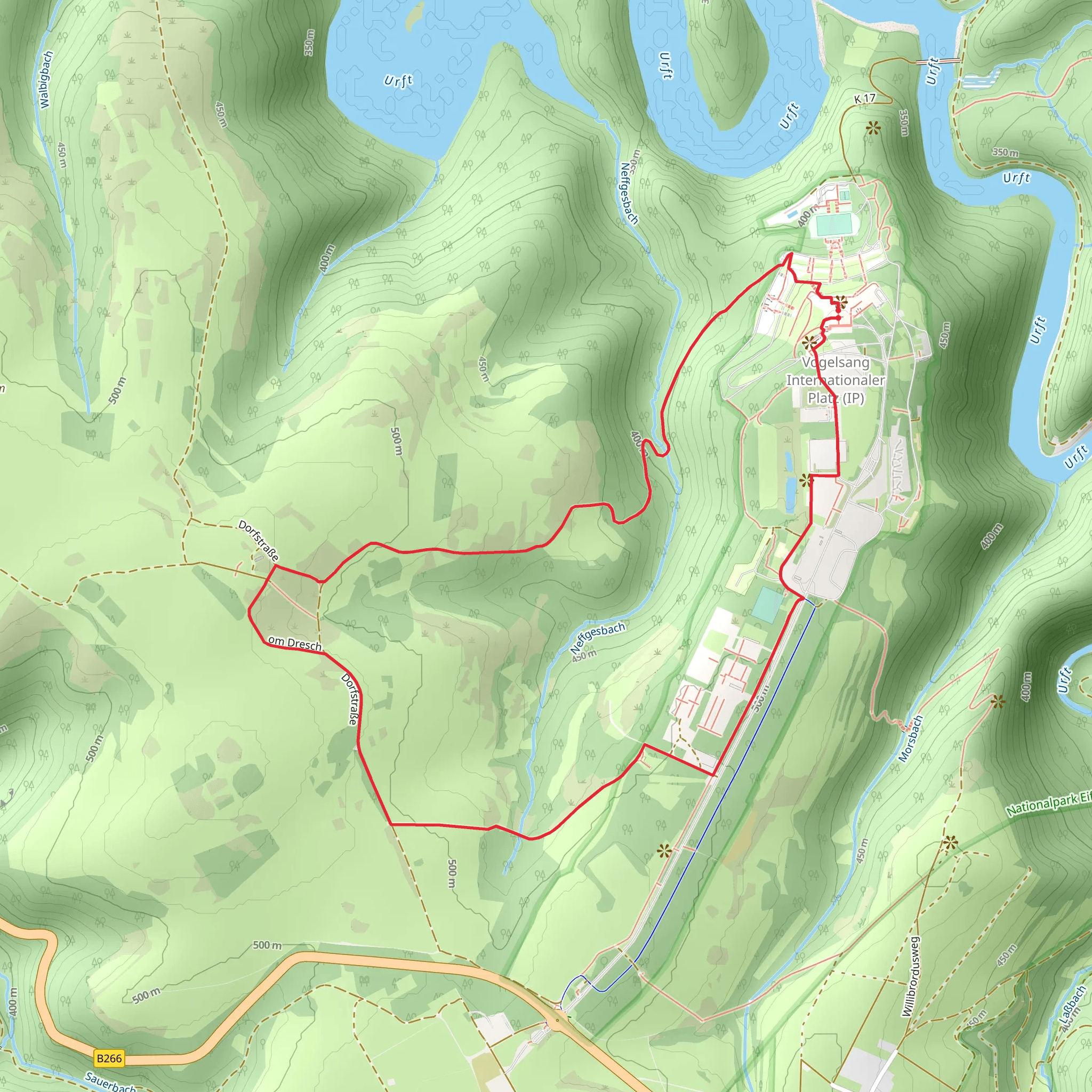Eifel National Park Loop mobile static map