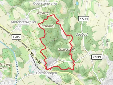 Bermatingen Loop via Rundweg B5
