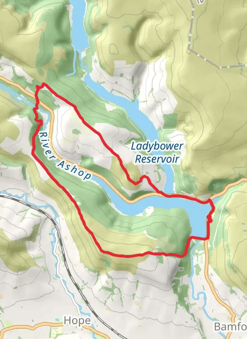 Win hill, wooler knoll, hagg side, longley bank, bridge end pasture, crook/lady crook hill  mobile static map