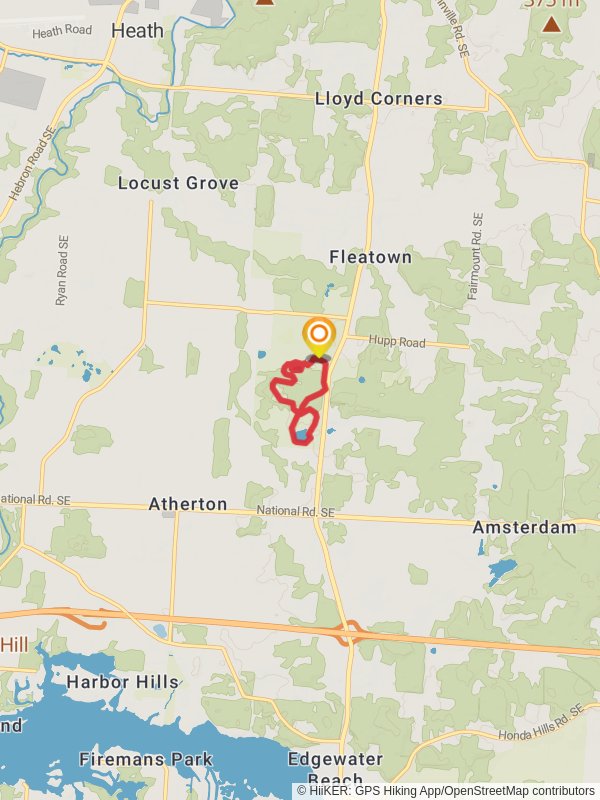 Dawes Lake - Dawes Arboretum Loop